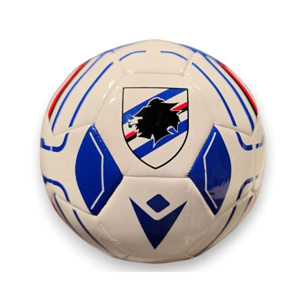 (Mis 5) Pallone MACRON – SAMPDORIA (Bianco/Rosso/Blu)…x12